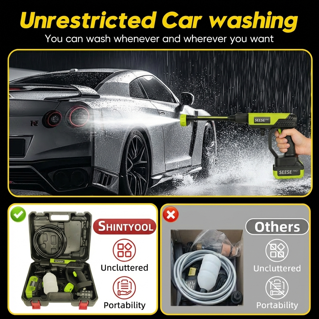 Seese Pro™ - Anywhere Washer