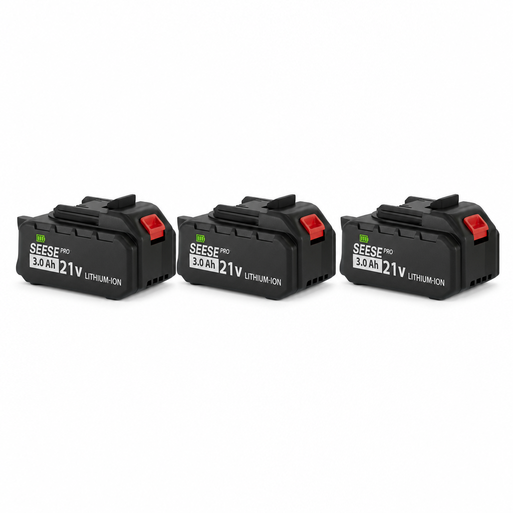 3 Batteries 3.0Ah