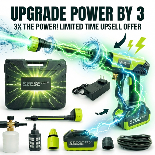 Seese Pro™ Washer - Upgrade Power & Autonomy by 3